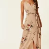 Mia Floral Wrap Maxi Beige -UK Skirt Sales 2023 2018 04 04 Ella Megan GirlInMind16743 1