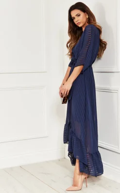Navy Plunge Maxi Dress 8 Navy Plunge Maxi Dress -UK Skirt Sales 2023 2019 03 14 Ella Naomi LilahRose32268