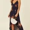 Exclusive Mia Navy Floral Wrap Dress 1 Exclusive Mia Navy Floral Wrap Dress -UK Skirt Sales 2023 2019 06 24 Jen Megan GirlInMind23552