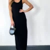 Pieces Sleeveless Maxi Dress With Scoop Neck In Black -UK Skirt Sales 2023 2020 03 27 Megan Naomi Pieces25