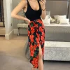Black/Red Floral Midi Wrap Skirt 1 Black/Red Floral Midi Wrap Skirt -UK Skirt Sales 2023 2021 06 29 Megan D.ANNA 1250