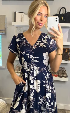 Navy Tropical Button Front Maxi Dress -UK Skirt Sales 2023 2021 08 23 sasha izabel 27 08 2021 14 28 24