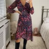 Joe Browns Ruffled Midi Wrap Dress In Mixed Floral Print 1 Joe Browns Ruffled Midi Wrap Dress In Mixed Floral Print -UK Skirt Sales 2023 2021 09 07 Megan Cara JoeBrowns28