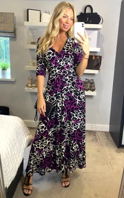 Jolie Moi Kamiyah Viscose Maxi Dress, Floral Multi -UK Skirt Sales 2023 2021 10 18 Joliemoi sasha 14 10 2021 12 58 45