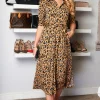 Jolie Moi Animal Print Shirt Dress, Camel Animal 2 Jolie Moi Animal Print Shirt Dress, Camel Animal -UK Skirt Sales 2023 2022 02 10 Sasha JolieMoi92
