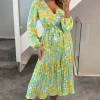 Traffic People Fathomless Dress In Yellow Floral -UK Skirt Sales 2023 2022 04 25 Naomi TrafficPeople78
