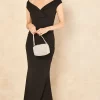Bardot Pleated Occasion Maxi Dress In Black -UK Skirt Sales 2023 2022 05 31 Jen Amy Goddiva39737