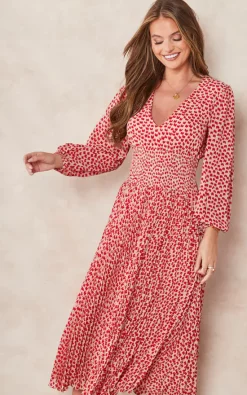 Traffic People Trials And True Romance Aurora Dress In Red -UK Skirt Sales 2023 2022 09 14 Tom Chynna TrafficPeople11920