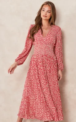 Traffic People Trials And True Romance Aurora Dress In Red