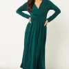 Long Belt Maxi Dress In Dark Green 1 Long Belt Maxi Dress In Dark Green -UK Skirt Sales 2023 2022 10 04 Jen Julia Jenerique2868