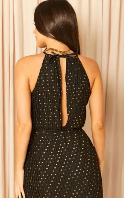 Pleated Halter Midi Dress 9 Pleated Halter Midi Dress -UK Skirt Sales 2023 2022 11 23 Jen Mollie BlueVanilla23736