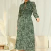 Long Sleeve Shirt Dress In Green Animal Print 2 Long Sleeve Shirt Dress In Green Animal Print -UK Skirt Sales 2023 2023 01 20 CLOUD9 Tom Mollie Bella Blue32701