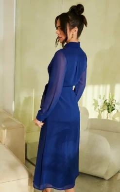 Long Sleeve Shirt Dress In Royal Blue 9 Long Sleeve Shirt Dress In Royal Blue -UK Skirt Sales 2023 2023 01 20 CLOUD9 Tom Mollie Bella Blue32939
