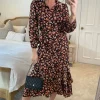Courteney Floral Printed Shirt Dress With Ruffle Hem 2 Courteney Floral Printed Shirt Dress With Ruffle Hem -UK Skirt Sales 2023 2023 02 09 Sasha EdieB10