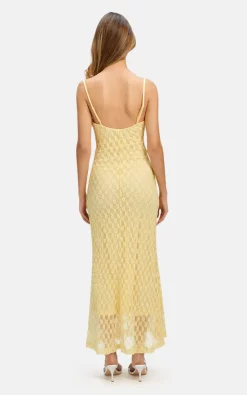 Bardot Lace Midi Dress In Yellow 9 Bardot Lace Midi Dress In Yellow -UK Skirt Sales 2023 57998DB1 0586