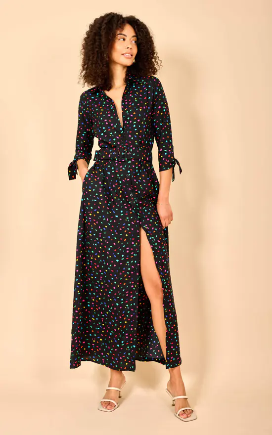 Dove Dress In Abstract Multi 3 Dove Dress In Abstract Multi