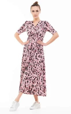 Coleen Jersey Maxi Dress, Pink Abstract 9 Coleen Jersey Maxi Dress, Pink Abstract -UK Skirt Sales 2023 FD621133PinkAbstract 2