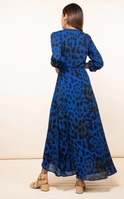 Jagger Dress In Blue Leopard -UK Skirt Sales 2023 FINAL 27 DL Ibiza SQ 26 05 2020 RAW7883