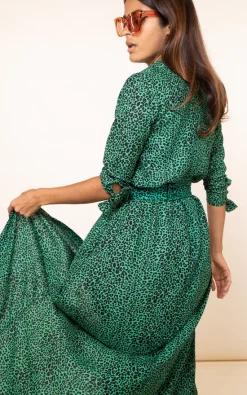 Dove Dress In Green Leopard -UK Skirt Sales 2023 FINAL 27 DL Ibiza SQ 26 05 2020 RAW8305
