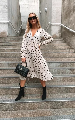 Dotty Day Dress Beige Polka Dot -UK Skirt Sales 2023 PHOTO 2019 10 29 18 54 28