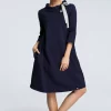 Navy Blue Oversized Dress