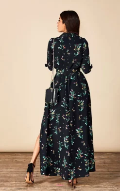 Dove Dress In Midnight Paradise -UK Skirt Sales 2023 large DL NOV 9th AW 2017 1742