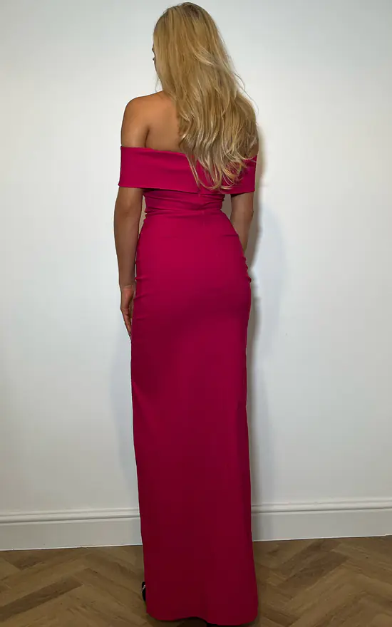 Vesper Lya Cerise Maxi Dress 5 Vesper Lya Cerise Maxi Dress - Image 3